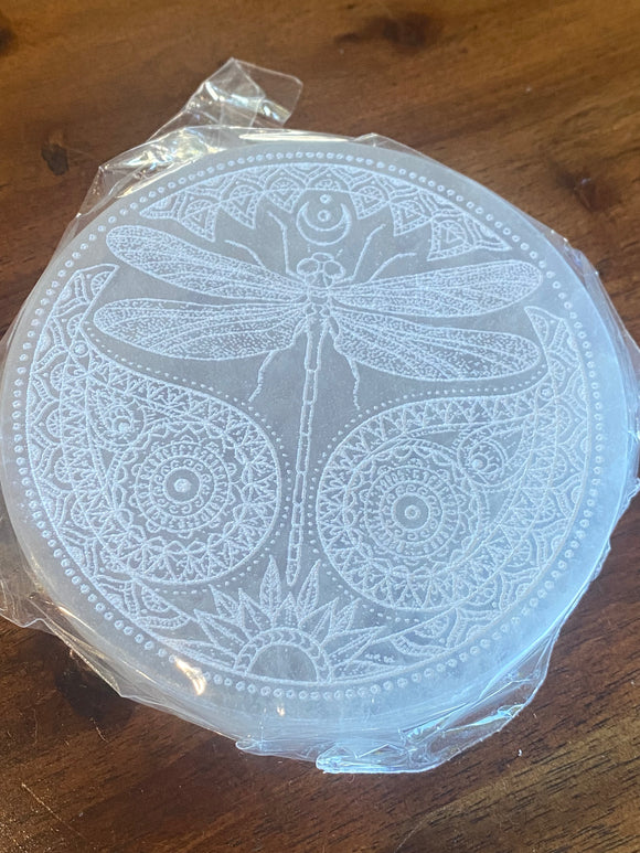 Selenite Charging Plates