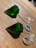 Green Obsidian Pendulum