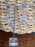 Crystal Chip Earrings