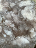 Pink Amethyst Polished Geode Slab