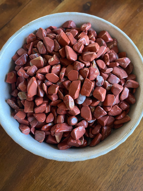 Red Jasper Crystal Chips