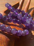 Amethyst Stretch Bracelet