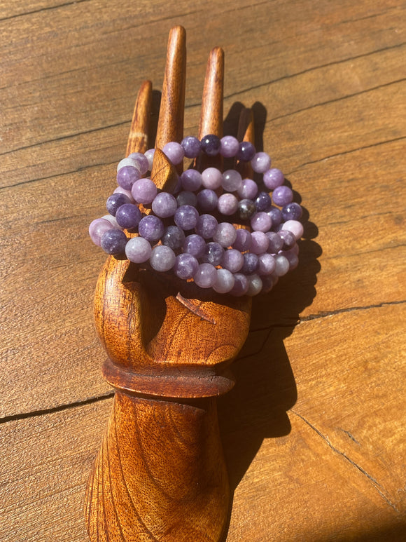 Lepidolite Stretch Bracelets