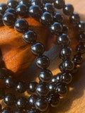 Black Obsidian Stretch Bracelet