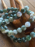 Tree Agate Stretch Bracelet