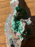 Conichalcite & Clear Calcite