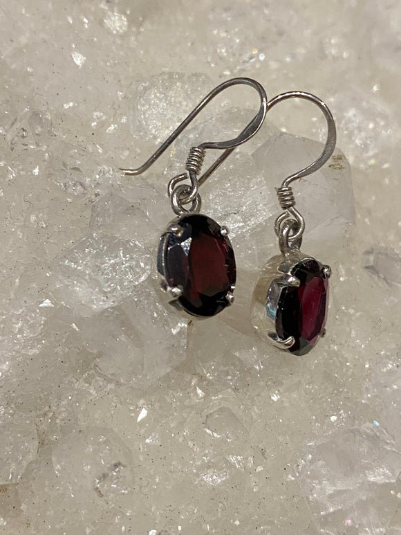Garnet Earrings