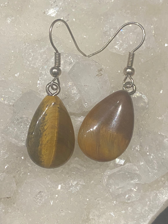Tigers Eye Earrings
