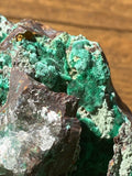 Conichalcite & Clear Calcite