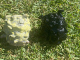 Black Obsidian Medusa Skull