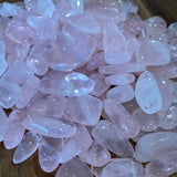 Rose Quartz Tumbles Stones Sml