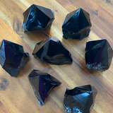 Black Obsidian Points