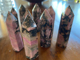 Rhodonite Points