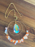 Crystal Moon Sun Catcher