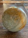 Blue Aragonite Sphere