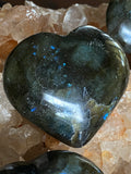 Labradorite Hearts Lge