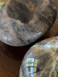 Black Moonstone Palmstones Large