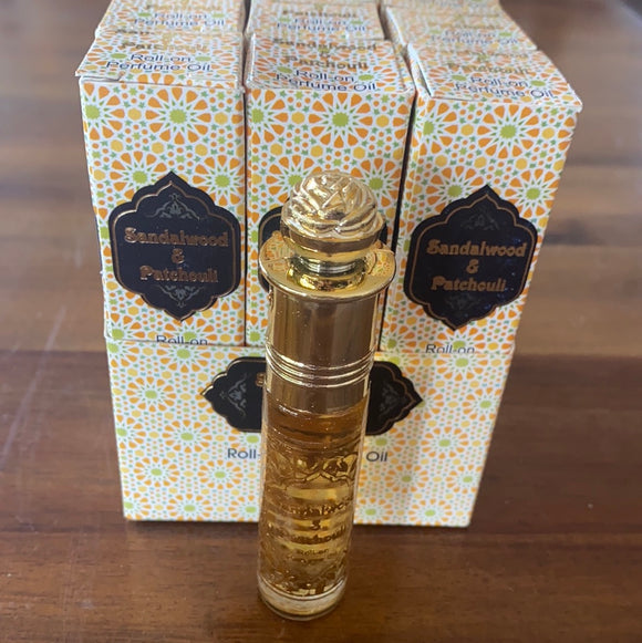 Sandalwood & Patchouli Perfume Oil