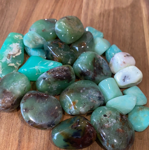 Chrysoprase Tumble Stones