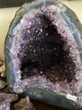 Amethyst Geode Cave with Cacoxenite