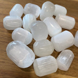 Selenite Tumble Stones