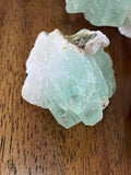 Green Apophyllite Points & Clusters