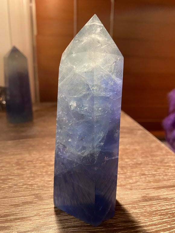 Blue Fluorite Tower