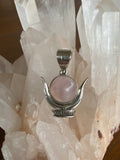 Rose Quartz Isis Pendant