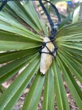 Bumblebee Jasper & Hematite Macramé Necklace