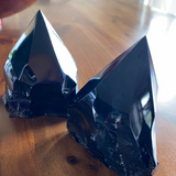 Black Obsidian Points