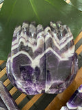 Chevron Amethyst Gratitude Hands