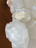 Apophyllite and Stilbite Cluster Large