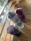 Rainbow Fluorite Points