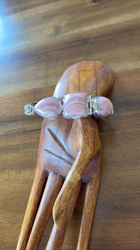 Rhodochrosite Bangle/Bracelet