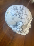 Howlite Skull