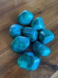 Chrysocolla & Malachite Tumble Stones