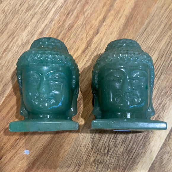 Aventurine Buddha Head