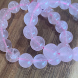 Rose Quartz Stretch Bracelets