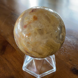 Crazy Lace Agate Sphere