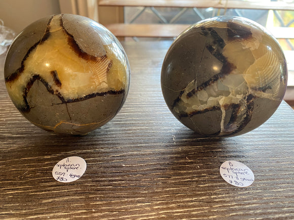 Septarian Spheres