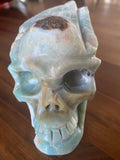 Caribbean Calcite Skull Large