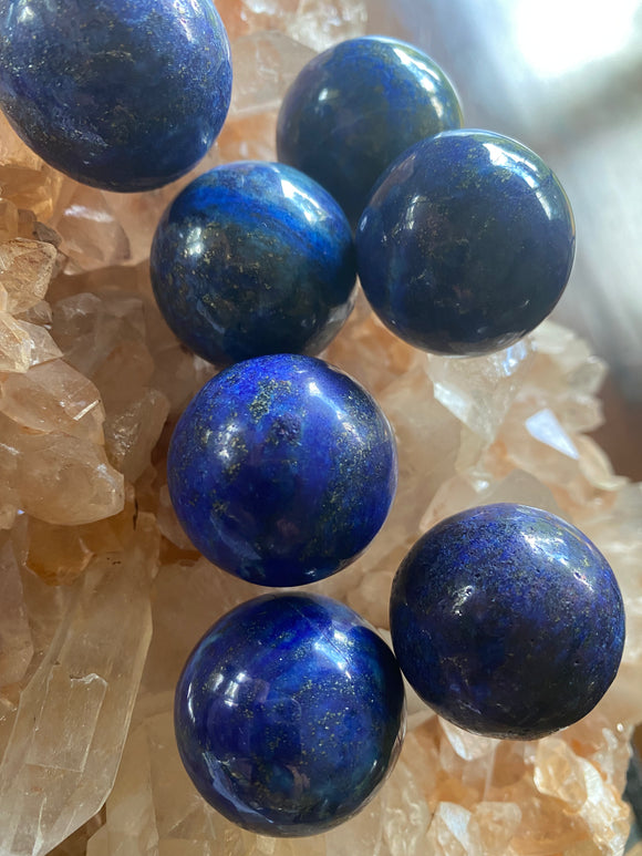 Lapis Lazuli Spheres