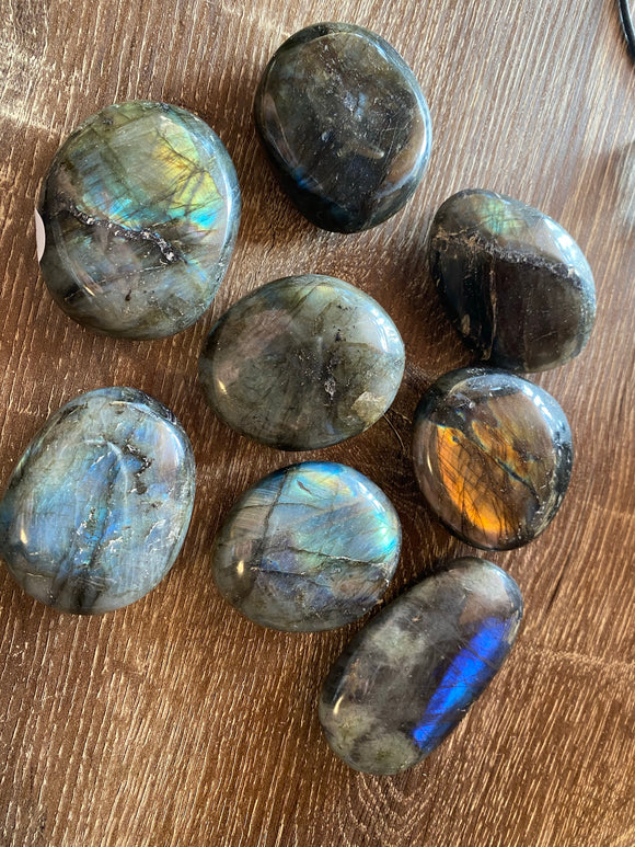 Labradorite Palm Stones