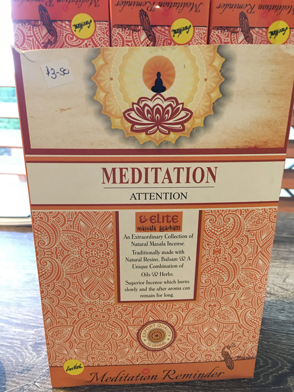 Natural Incense Sticks Meditation Attention