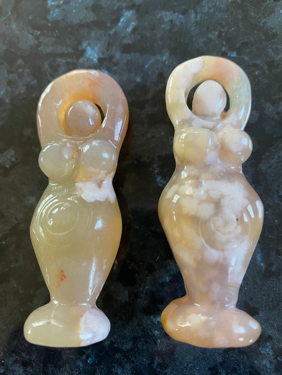 Agate Goddess Statue