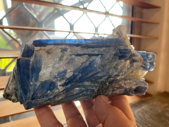 Kyanite and Quartz Raw Specimen