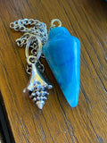 Blue Agate Pendulums