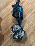 Black Tourmaline and Pyrite Necklace