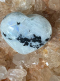 Rainbow Moonstone Hearts