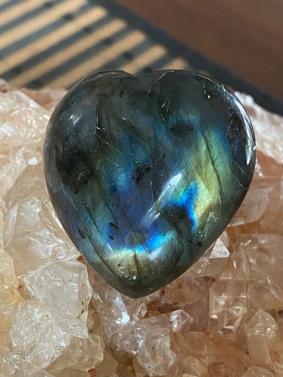 Labradorite Hearts